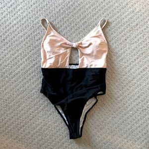 One piece bathing suit